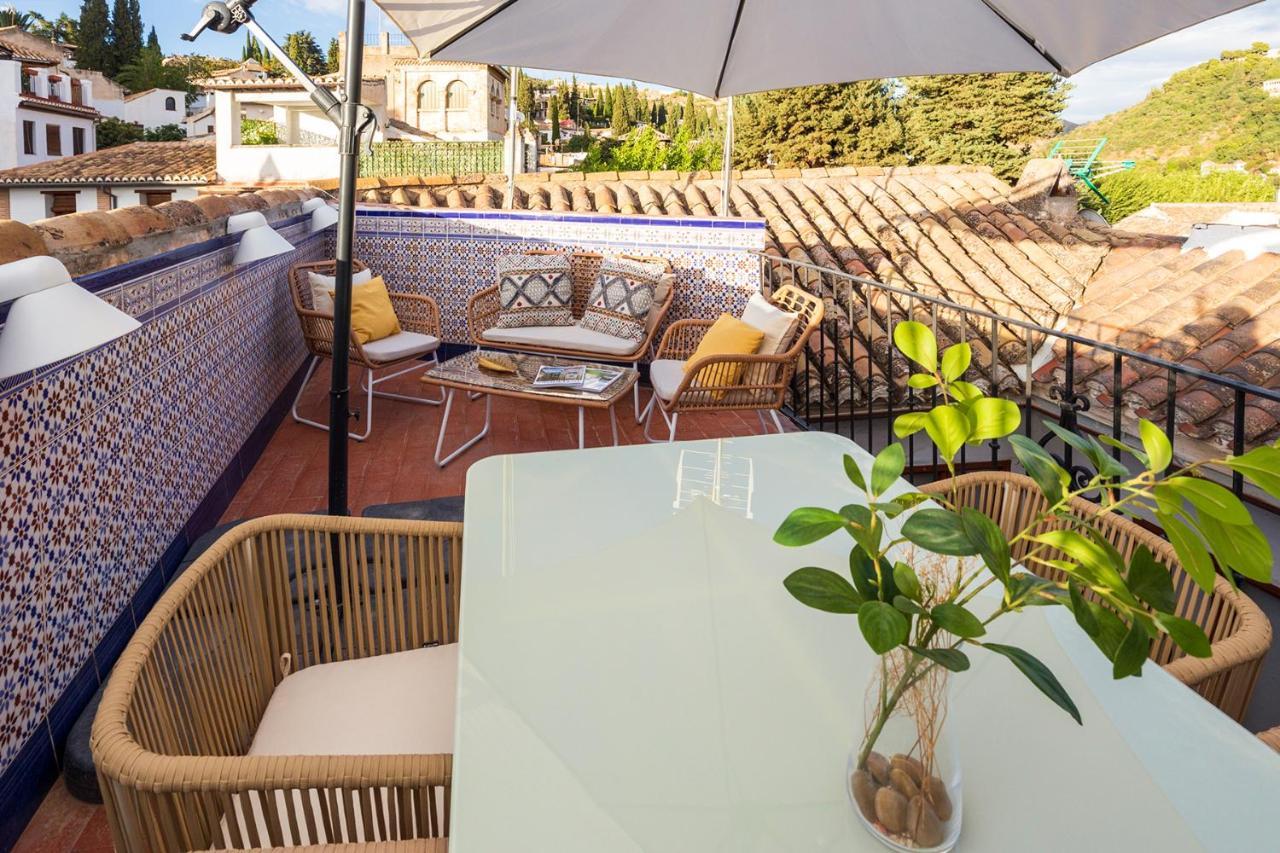 Апартаменти Albaicin Alhambra Views Private Terrace Гранада Екстер'єр фото