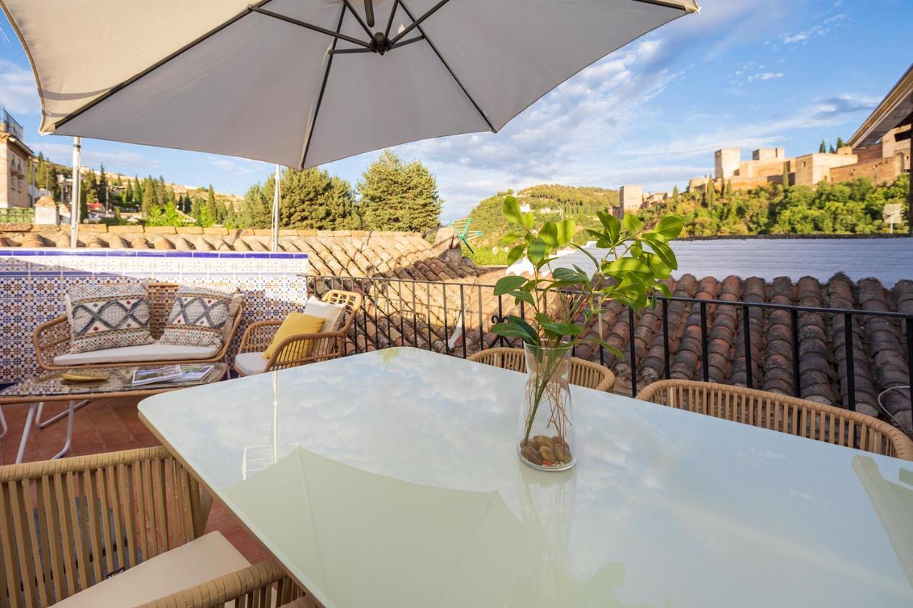 Апартаменти Albaicin Alhambra Views Private Terrace Гранада Екстер'єр фото