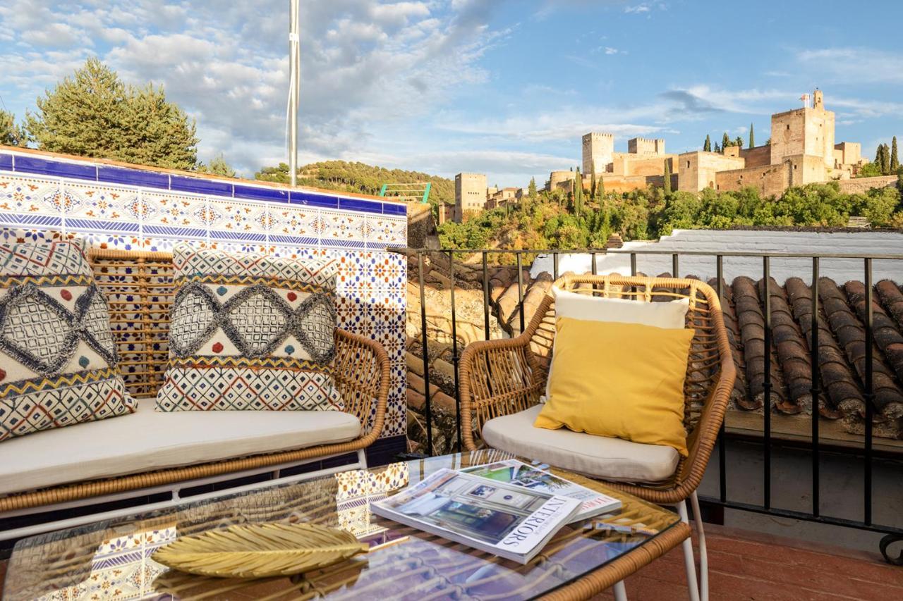 Апартаменти Albaicin Alhambra Views Private Terrace Гранада Екстер'єр фото