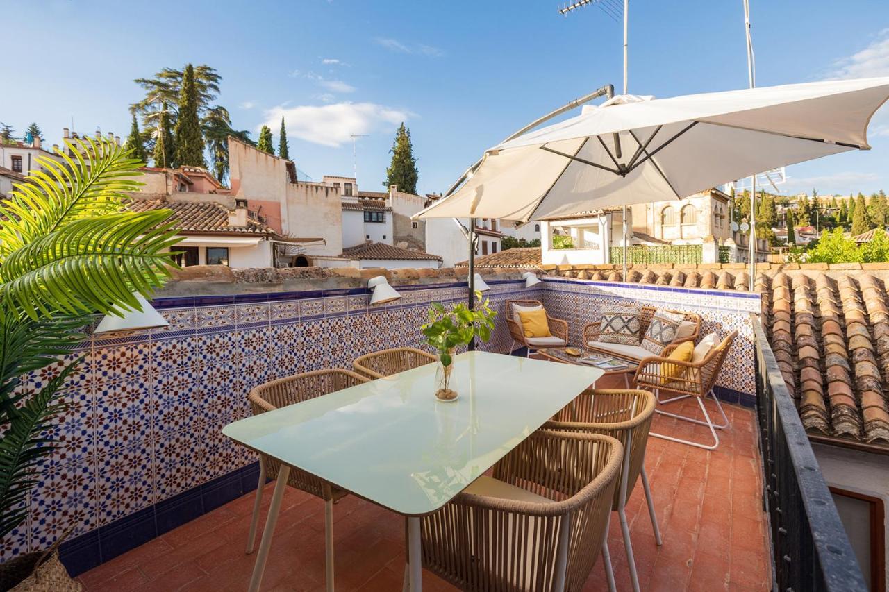 Апартаменти Albaicin Alhambra Views Private Terrace Гранада Екстер'єр фото