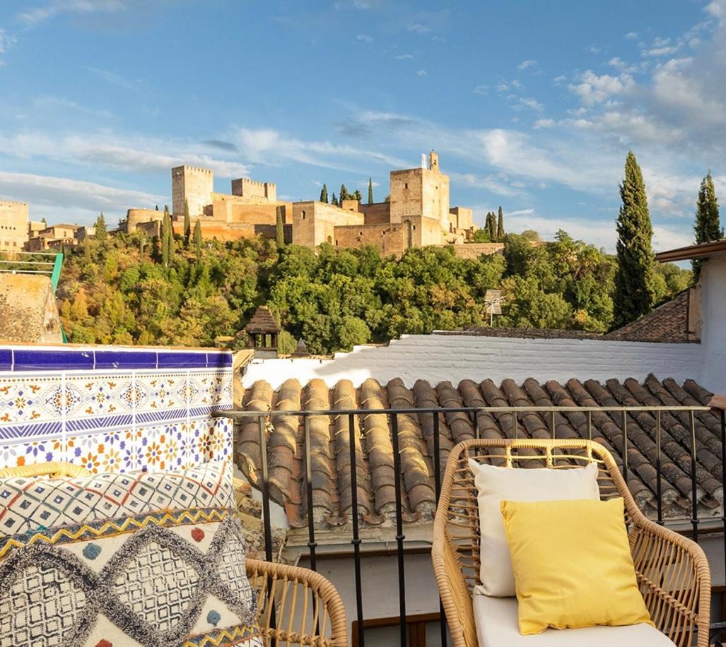 Апартаменти Albaicin Alhambra Views Private Terrace Гранада Екстер'єр фото